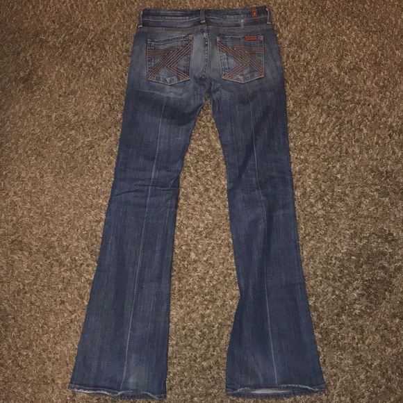 7 for all mankind jeans size 24 Inseam 31 inches - Picture 5 of 6